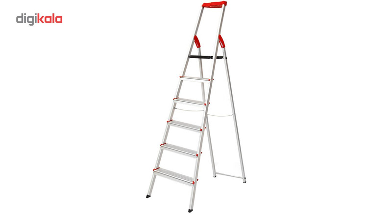 نردبان 6 پله فولاد بهمن مدل FB6s