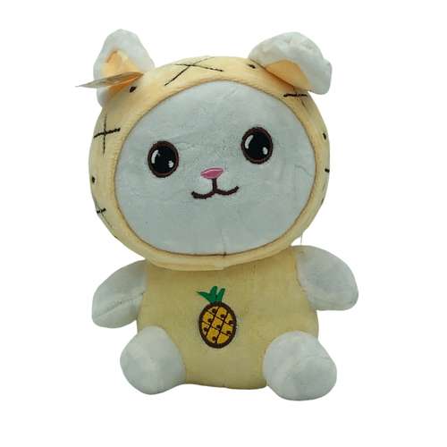 عروسک پولیشی طرح خرگوش آناناسی ارتفاع 26 سانتی متر