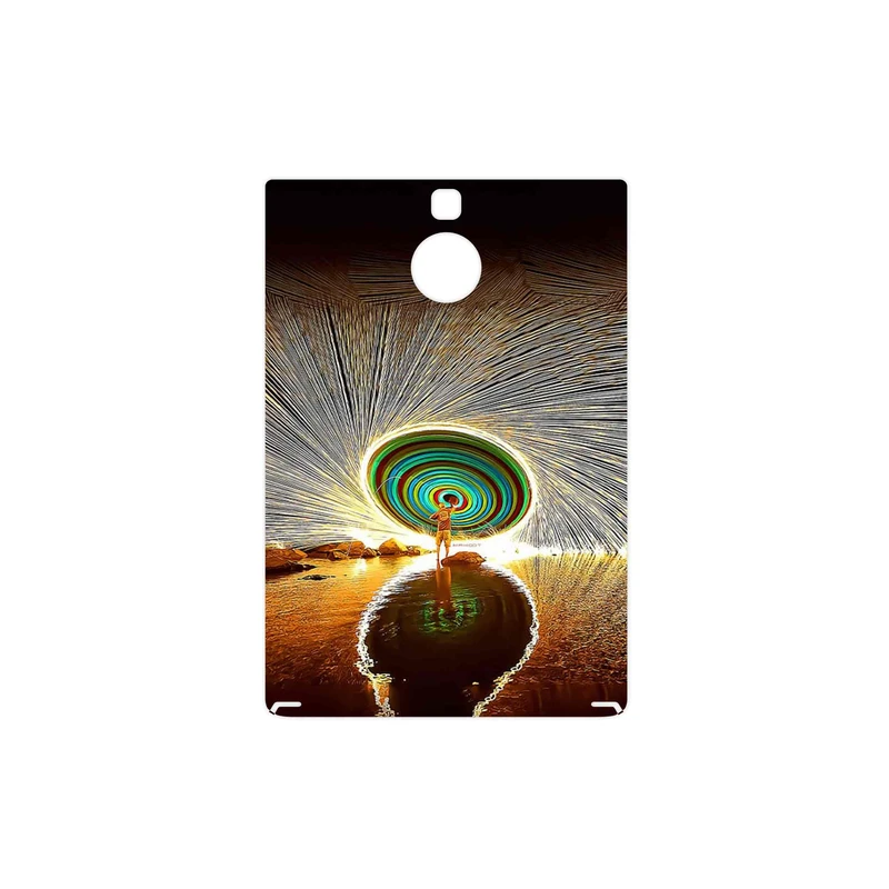 برچسب پوششی ماهوت مدل Night Light Fountain مناسب برای گوشی موبایل بلک بری Passport Silver Edition