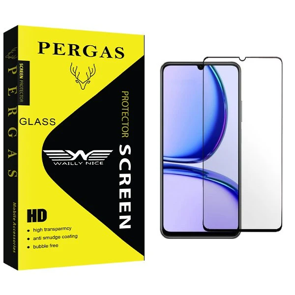 محافظ صفحه نمایش شیشه ای وایلی نایس مدل Pergas مناسب برای گوشی موبایل ریلمی C53