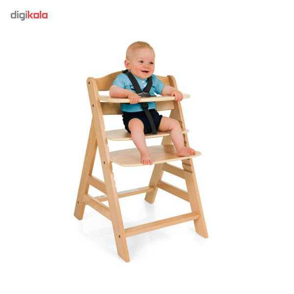 صندلی غذاخوری چوبی هاوک مدل AlphaNatural