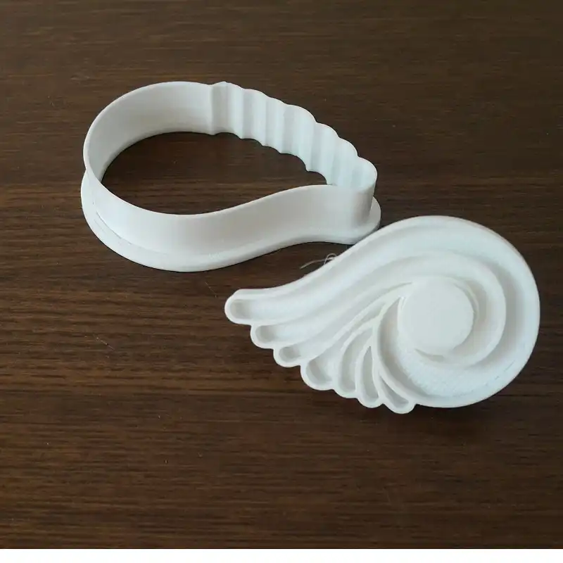 قالب شیرینی مدل پر طاووس مجموعه دو عددی