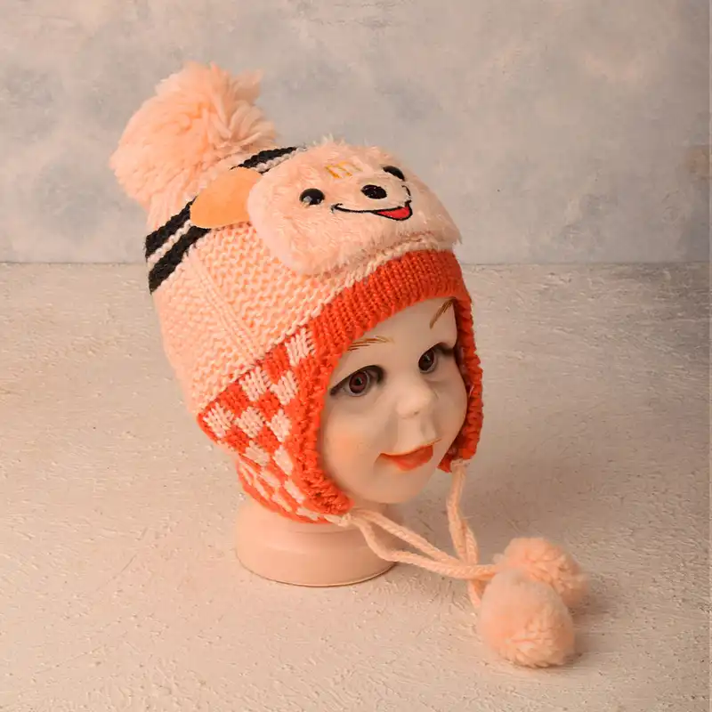 کلاه بافتنی بچگانه مدل S-005