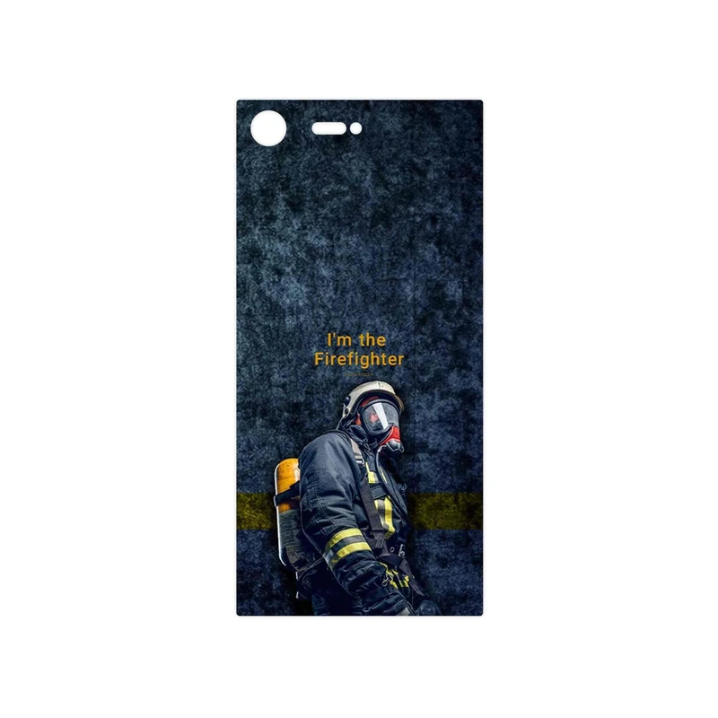برچسب پوششی ماهوت مدل Firefighter مناسب برای گوشی موبایل سونی Xperia XZ Premium