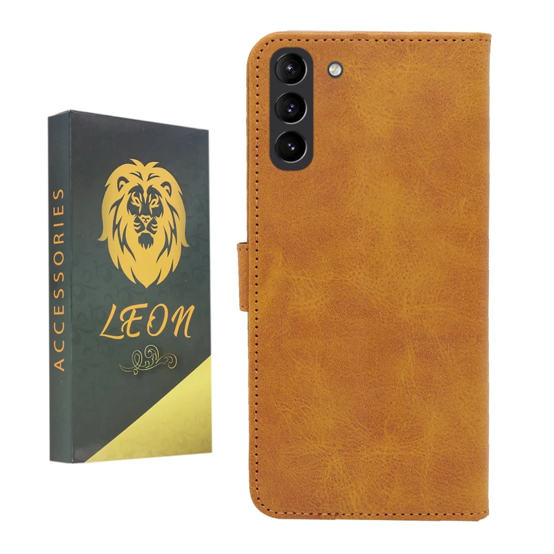 کیف کلاسوری لئون مدل Bersa مناسب برای گوشی موبایل سامسونگ Galaxy S23 FE