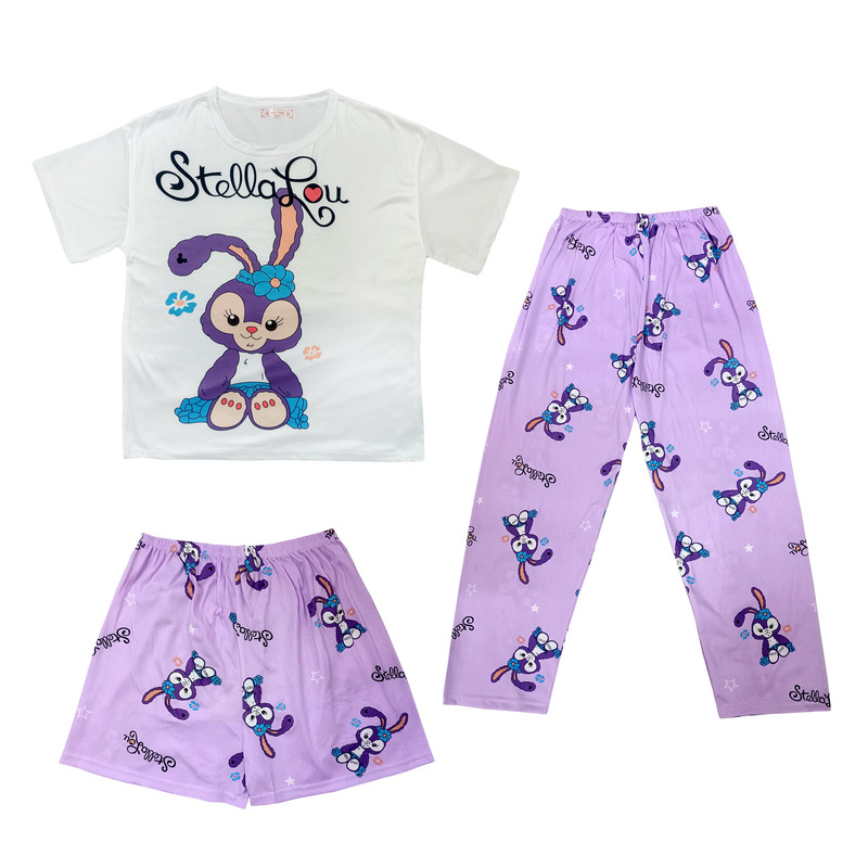 ست سه تکه لباس زنانه مدل خرگوش کد 5151