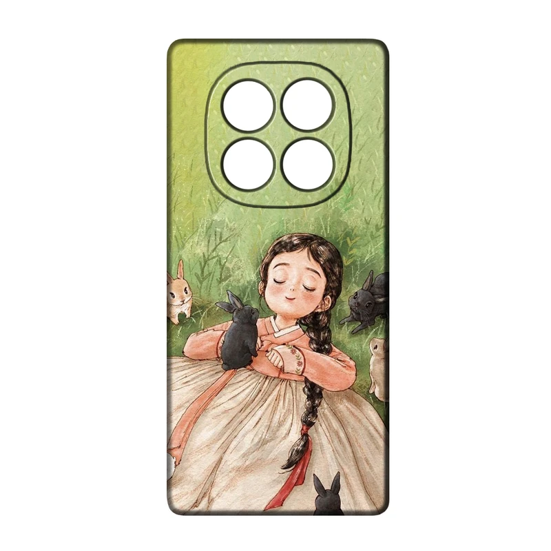 کاور طرح دخترانه کد 294 مناسب برای گوشی موبایل شیائومی Redmi Note 14 Pro Plus