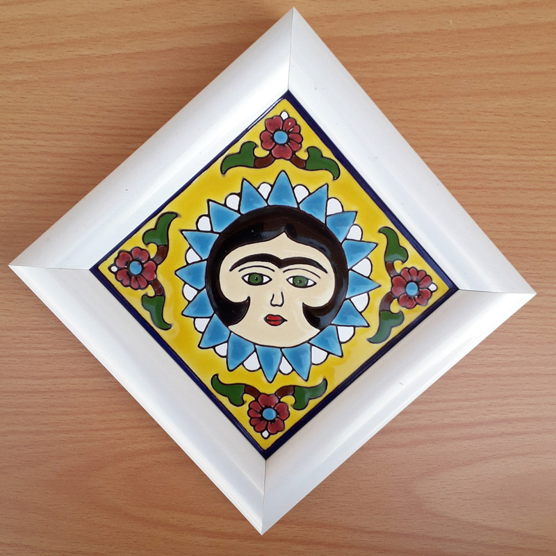 تابلو کاشی طرح خورشید کد 0255