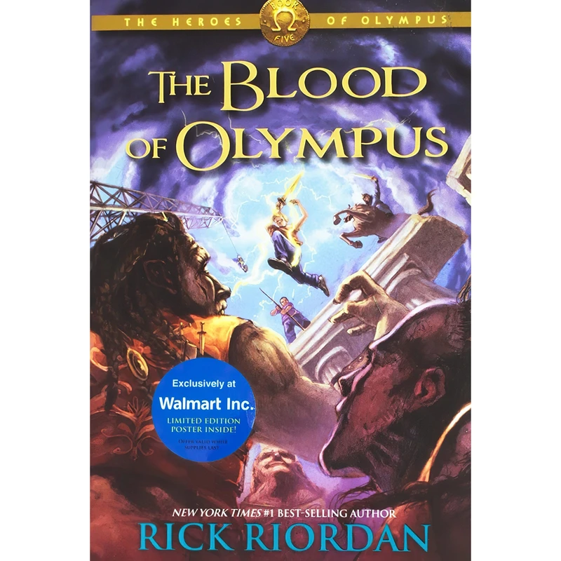 کتاب The Blood of Olympus (The Heroes of Olympus, 5) اثر Rick Riordan انتشارات Disney-Hyperion