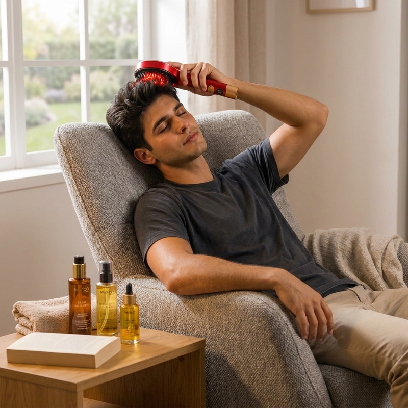ماساژور برقی سر روغن تراپی مارکو مدل Smart-Relaxation