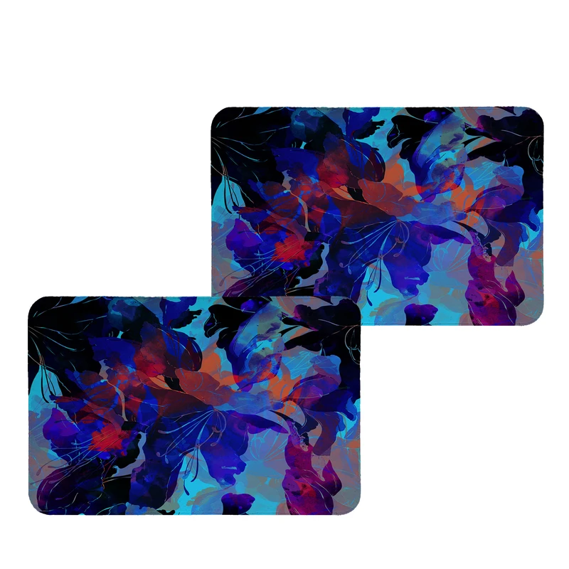 زیربشقابی طرح گل کد 9127 بسته 2 عددی 