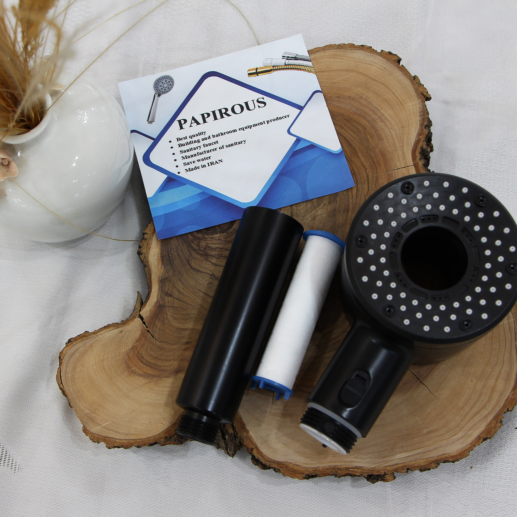 سردوش حمام پاپیروس مدل چندحالته دیه گو سردوش حمام پاپیروس مدل چندحالته دیه گو