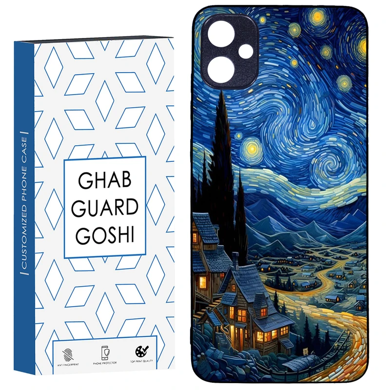 کاور قاب گارد گوشی طرح ونگوگ کد TPU-069 مناسب برای گوشی موبایل سامسونگ Galaxy A05