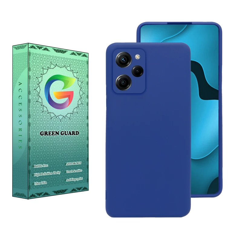 کاور گرین گارد مدل Kygo طرح سیلیکونی مناسب برای گوشی موبایل شیائومی Poco X5 Pro  