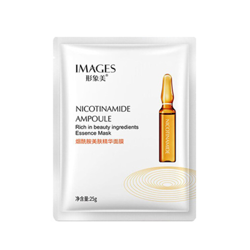 ماسک صورت ایمجز مدل آلوئه ورا وزن 25 گرم به همراه ماسک صورت ایمجز مدل Nicotinamide Ampoule وزن 25 گرم