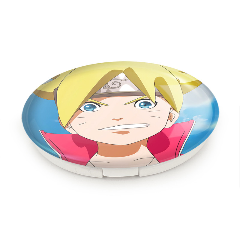 آینه جیبی خندالو طرح بوروتو اوزوماکی انیمه بوروتو Boruto مدل تاشو کد 15757 آینه جیبی خندالو طرح بوروتو اوزوماکی انیمه بوروتو Boruto مدل تاشو کد 15757