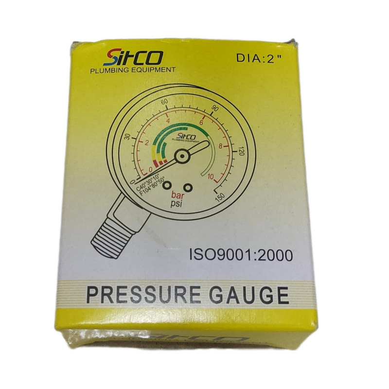 گیج باد و آب سیتکو مدل 10bar