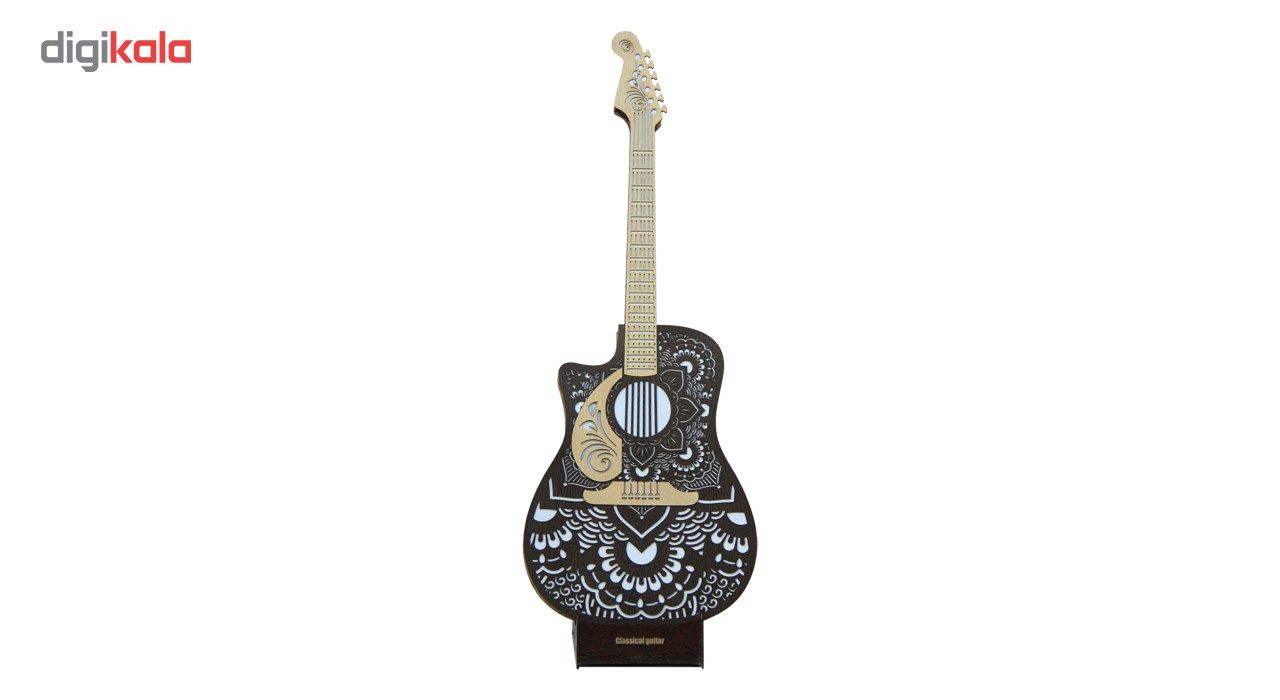 آباژور چوبی کارا دیزاین مدل گیتار سایز 100