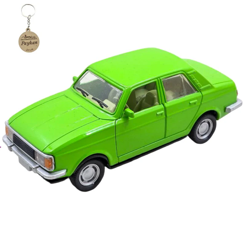 ماکت ماشین ناب سل مدل پیکان فلزی PEYKAN CREAMTRIM NAAB0011 به همراه جاسوییچی