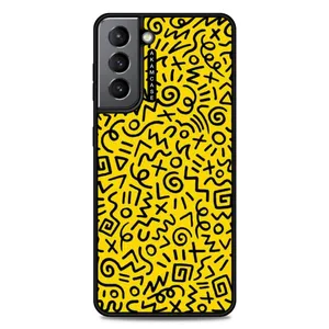AKAM AMC-WSGS21-DOODLE3 Cover For Samsung Galaxy S21