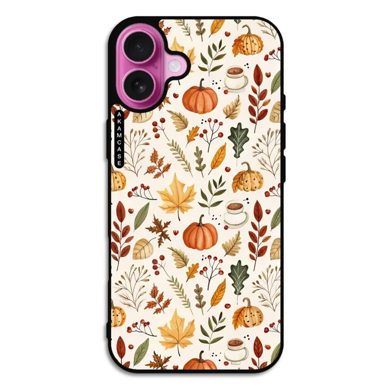 کاور آکام مدل AMC-WA16PLUS-PUMPKIN-21 مناسب برای گوشی موبایل اپل iPhone 16 Plus