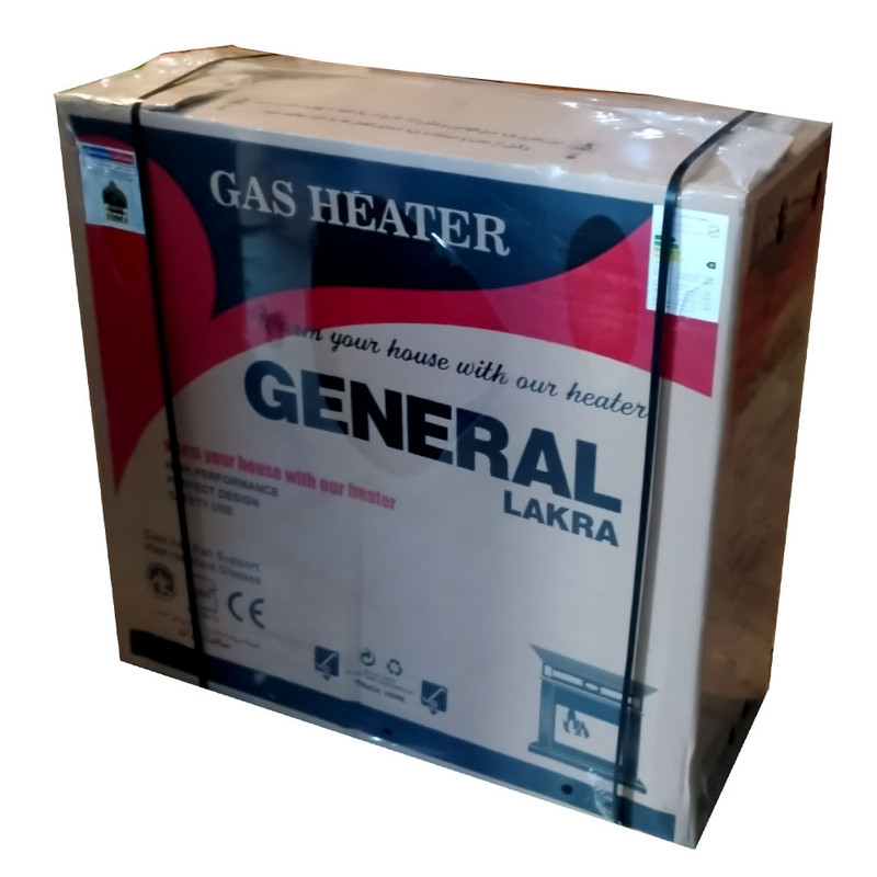 شومینه گازی جنرال لاکرا مدل پرنس آجری