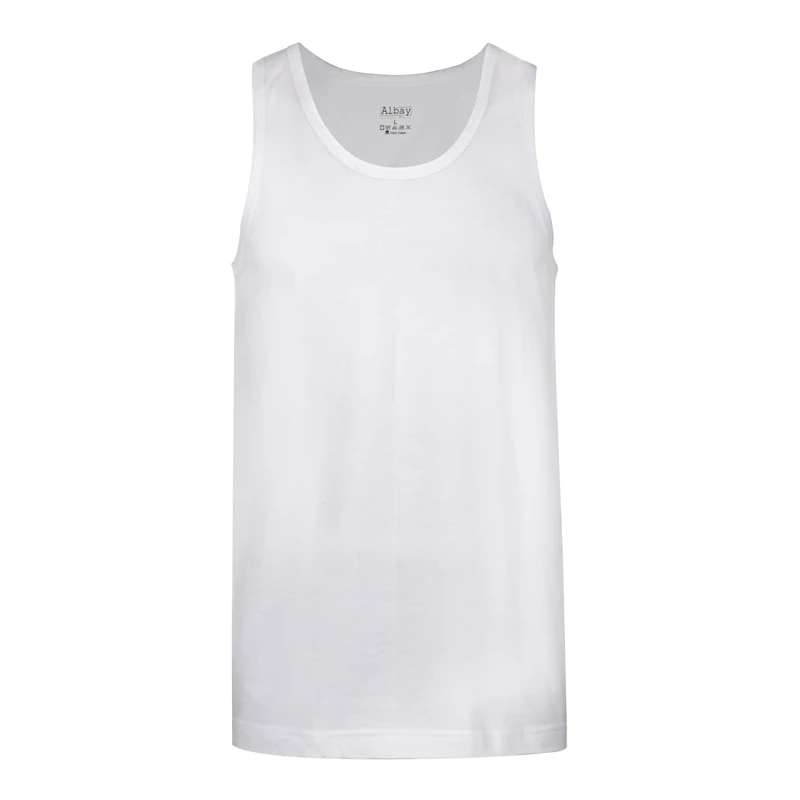 زیرپوش بدون آستین مردانه ال بای مدل MDSS-CF4081