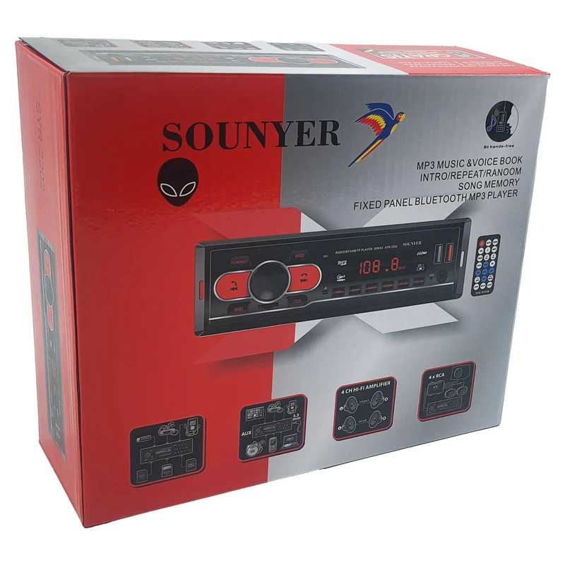 عکس شماره 4 : پخش کننده خودرو سونیر مدل syr-2202