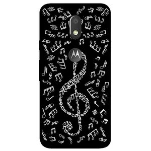 Megafone Musical Note 1370 Cover For Motorola Moto E3