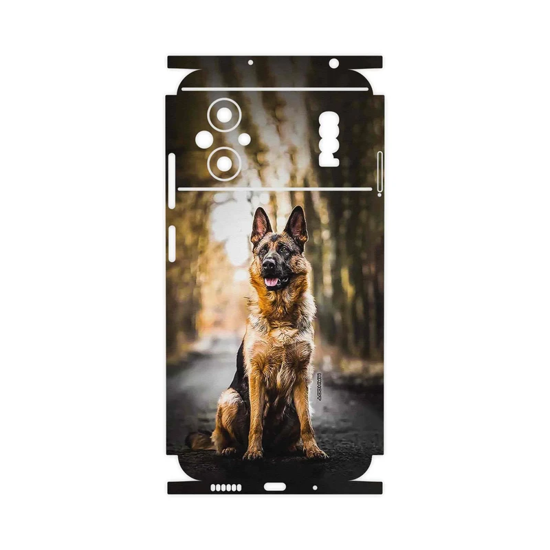 برچسب پوششی ماهوت مدل Dog_1-FullSkin مناسب برای گوشی موبایل شیائومی Poco M5