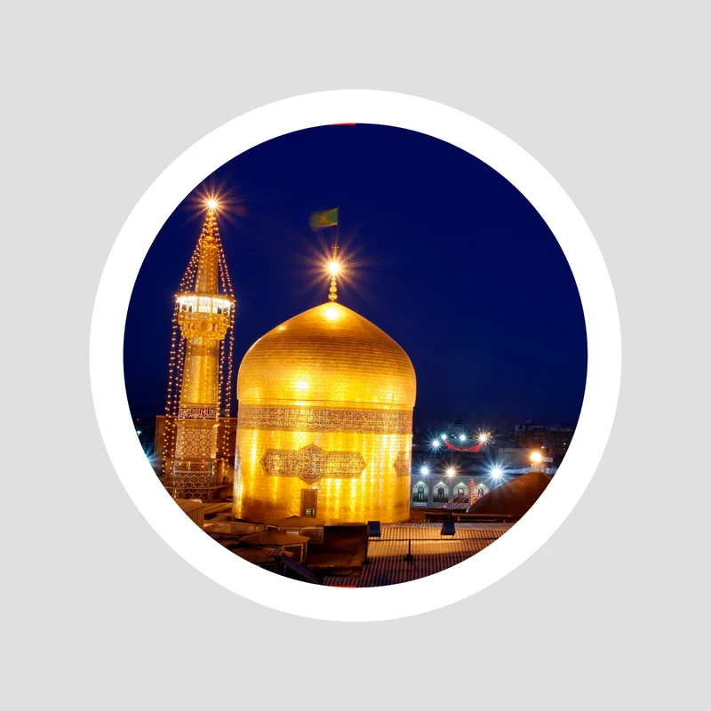 تابلو نوری پیشتاز نو اندیشان هوشمند اسپرلوس مدل حرم امام رضا (ع)