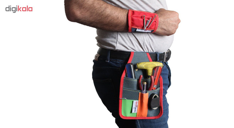 کیف ابزار عیدن مگنتیک کد 139 به همراه مچ بند