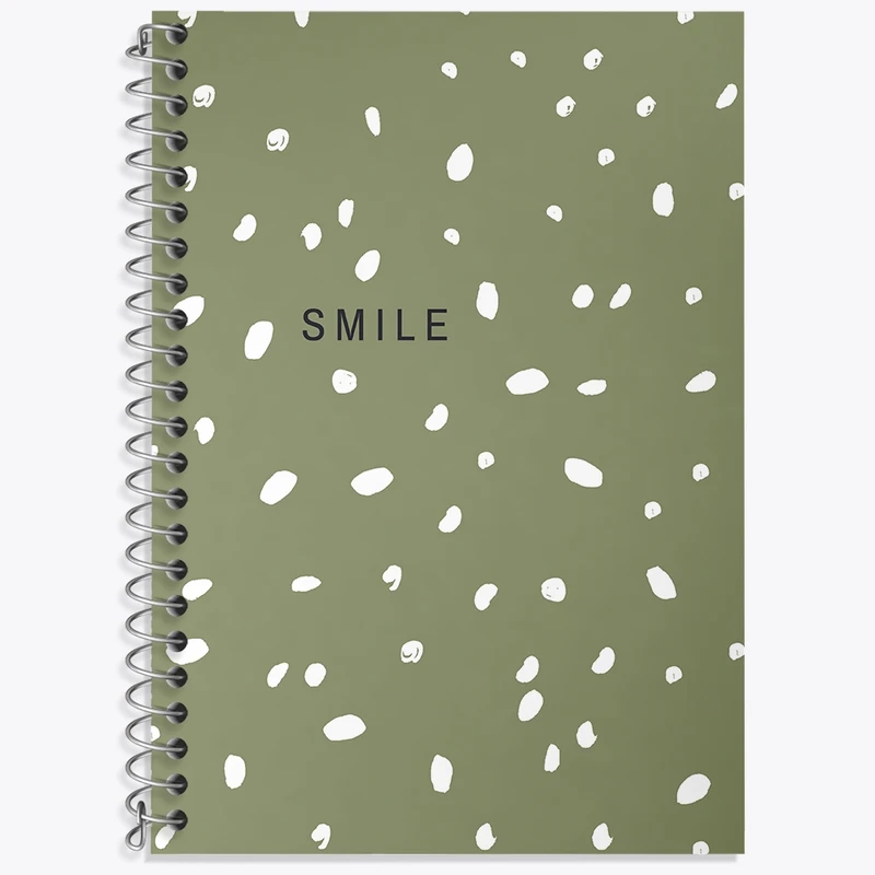 دفتر زبان 50 برگ خندالو مدل سه خط طرح فانتزی کد N1044