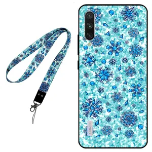 Megafone Snow Flake 0014 Cover For Xiaomi Mi 9 Lite Mobile Neckband 