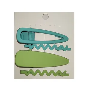 ست گیره و سنجاق مو دخترانه کد 3 مجموعه 4 عددی