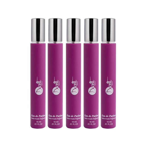 عطر جیبی زنانه دکلت مدل Leopar Kenzo  حجم 15 میلی لیتر مجموعه 6 عددی