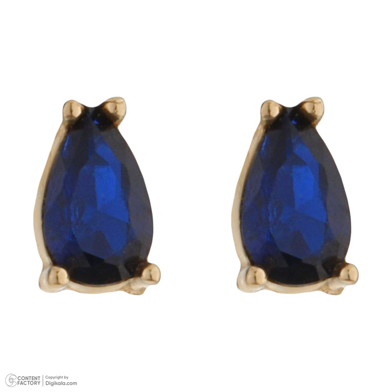 گوشواره طلا 18 عیار زنانه درریس مدل gs1541 - 4