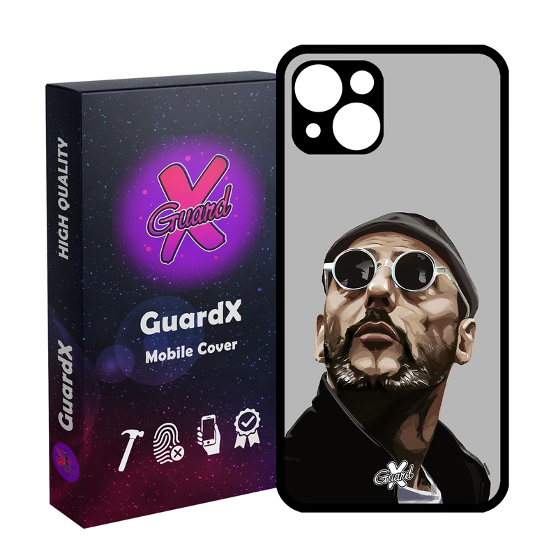 کاور گارد ایکس طرح Leon مدل Glass10108 مناسب برای گوشی موبایل اپل iPhone 13