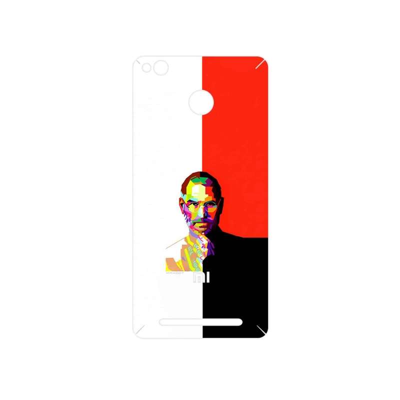 برچسب پوششی ماهوت مدل 1 Collage of Steve Jobs مناسب برای گوشی موبایل شیائومی Redmi 3 Pro