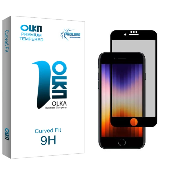 محافظ صفحه نمایش حریم شخصی کولینگ مدل Olka مناسب برای گوشی موبایل اپل iPhone SE 2022
