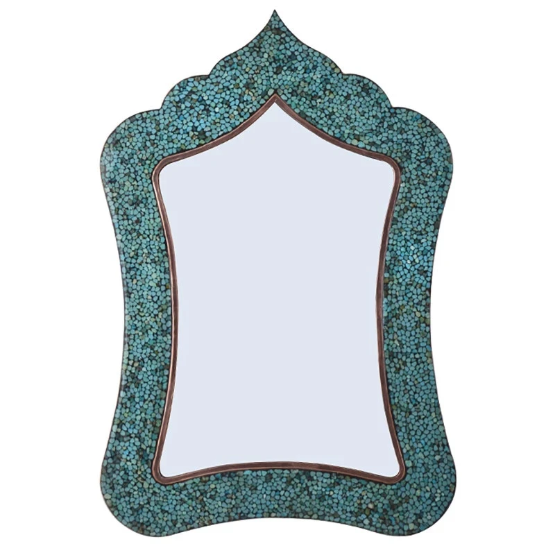 آینه فیروزه کوبی مدل F035 کد 02