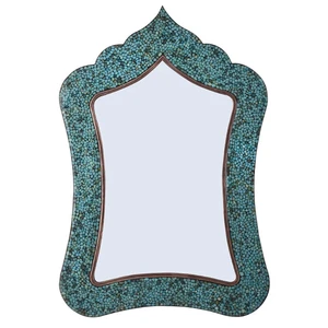 آینه فیروزه کوبی مدل F030 کد 01