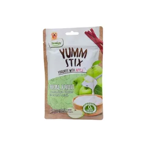 تشویقی سگ دنتالایت مدل YUMM STIX REAL FRUIT وزن 70 گرم