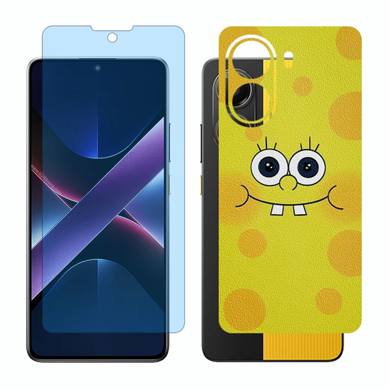 محافظ صفحه نمایش آنتی بلو گلس مدل Together مناسب برای گوشی موبایل شیائومی Poco X7 Pro به همراه برچسب پوششی