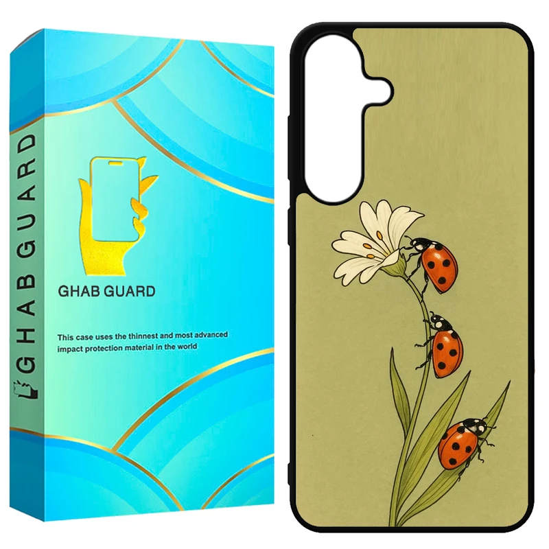 کاور قاب گارد طرح کفشدوزک مدل GCHPS24 مناسب برای گوشی موبایل سامسونگ Galaxy S24