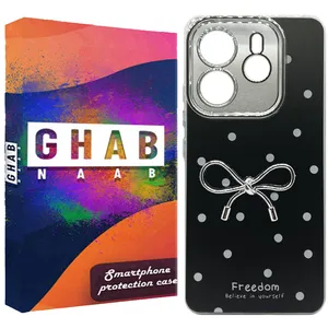 کاور قاب ناب مدل فانتزی دخترانه طرح خال خالی مناسب برای گوشی موبایل شیائومی Redmi Note 14 4G