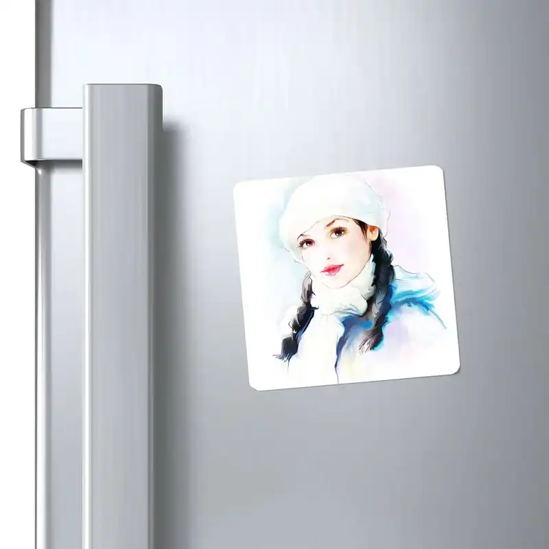 مگنت طرح نقاشی دختر مدل mg10597