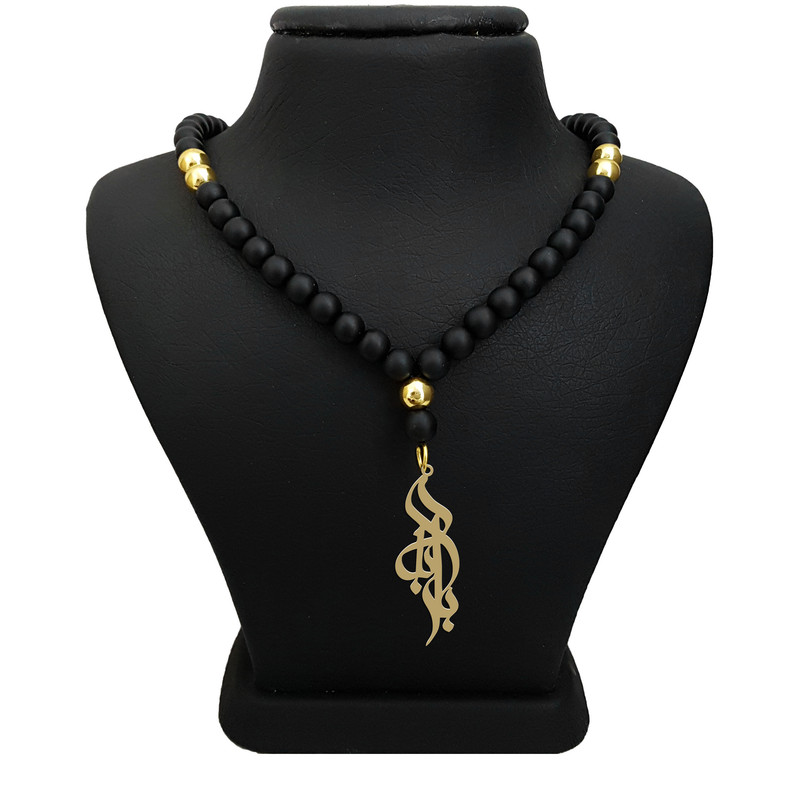 گردنبند نقره مردانه ترمه ۱ مدل باربد کد ma 1325