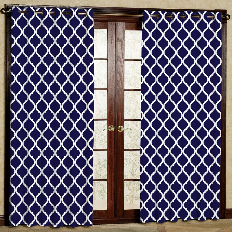 پرده مدل زیگزاگ مخمل پانچی کد 4750b سایز 200x140 سانتی متر