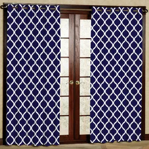   پرده مدل زیگ زاگی هازان پانچی کد 4750b سایز 140x200 سانتی متر